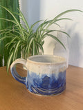 24 Mysterious Blue Fog Wave Mug