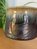 8 Moody Bronze Wave Mug